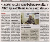 Confcommercio di Pesaro e Urbino - «I nostri vaccini sono bellezza e cultura Affitti già ridotti ma serve aiuto statale»